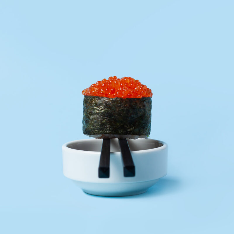 Gunkan with caviar